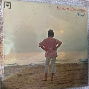 Vintage Barbra Streisand people vinyl